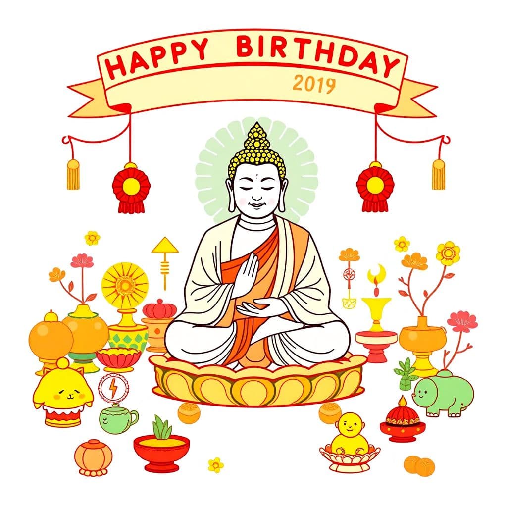 Vesak: Buddha's birthday, Buddhist celebration