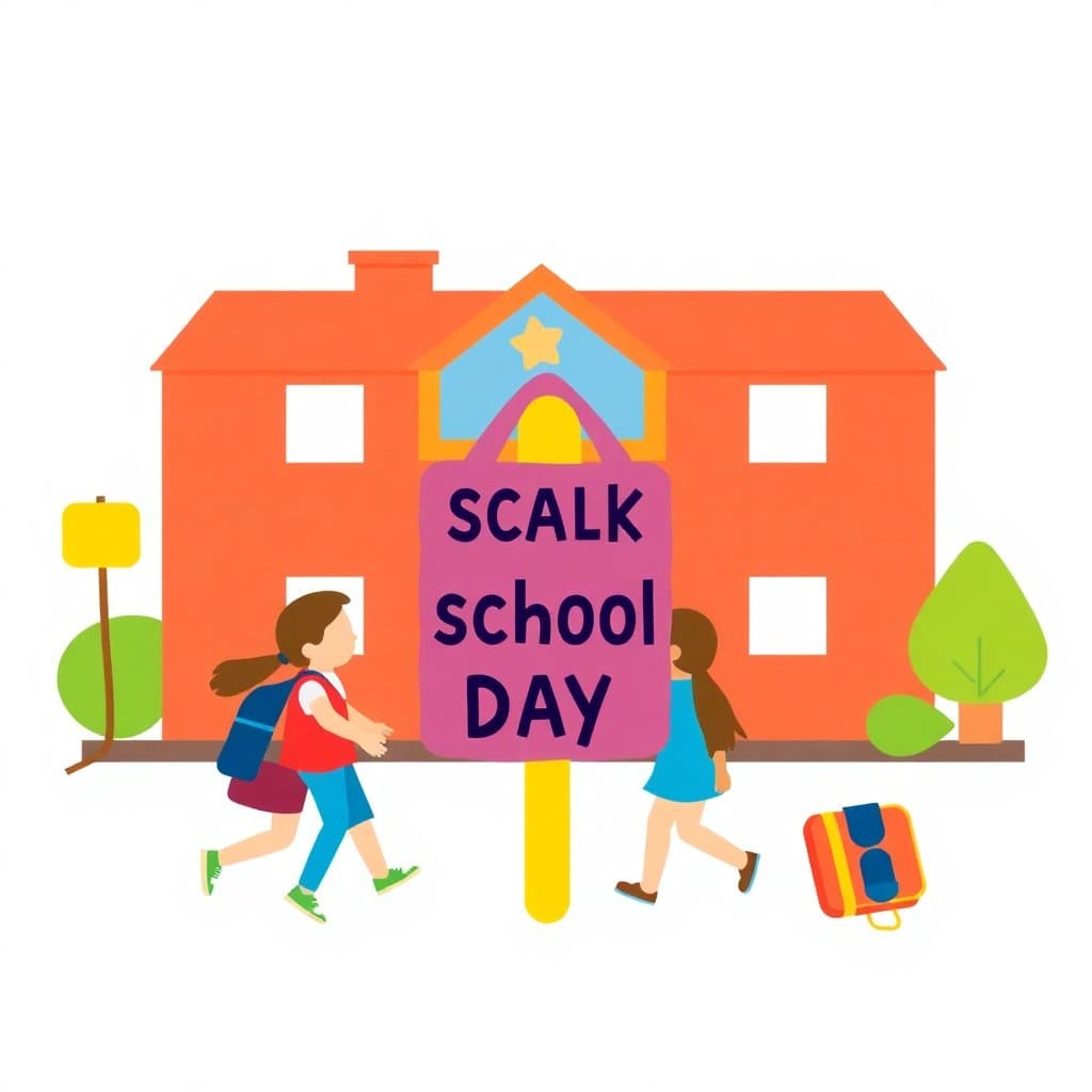 International Walk to School Day: Active travel, safety, classroom activities