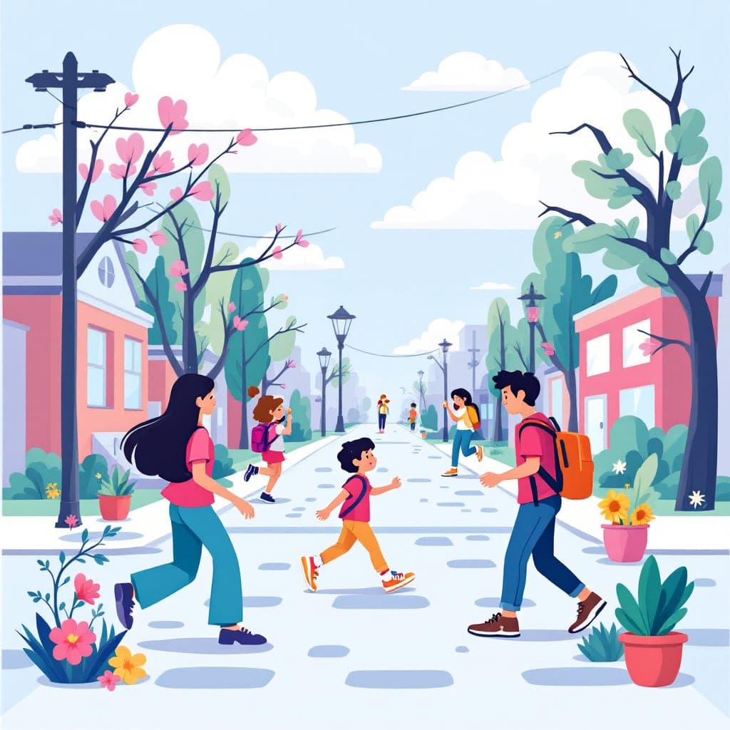 International Walk to School Day: Active travel, safety
