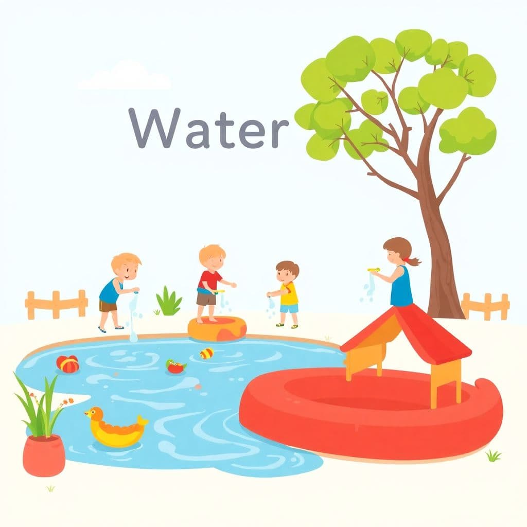 Water Day: Outdoor water play activities