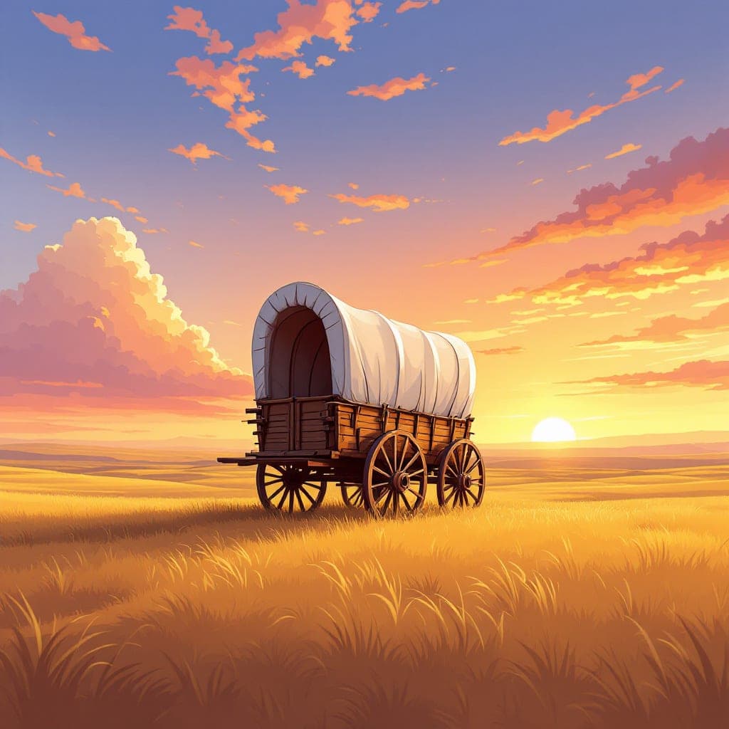 Westward Expansion: a lit memorial candle and a simple flag, classroom activities