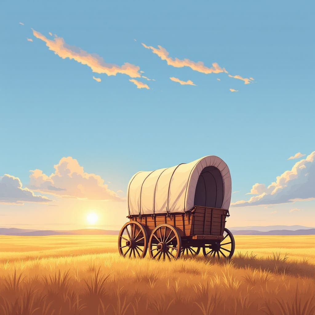 Westward Expansion: a lit memorial candle and a simple flag
