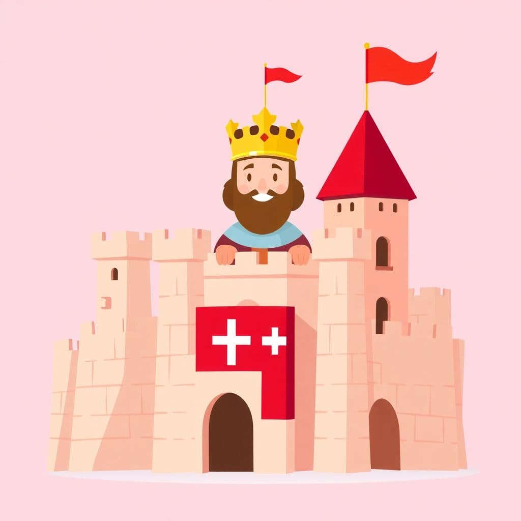 What Is a Monarch?: William the Conqueror becoming King; role of castles in ruling, classroom activities