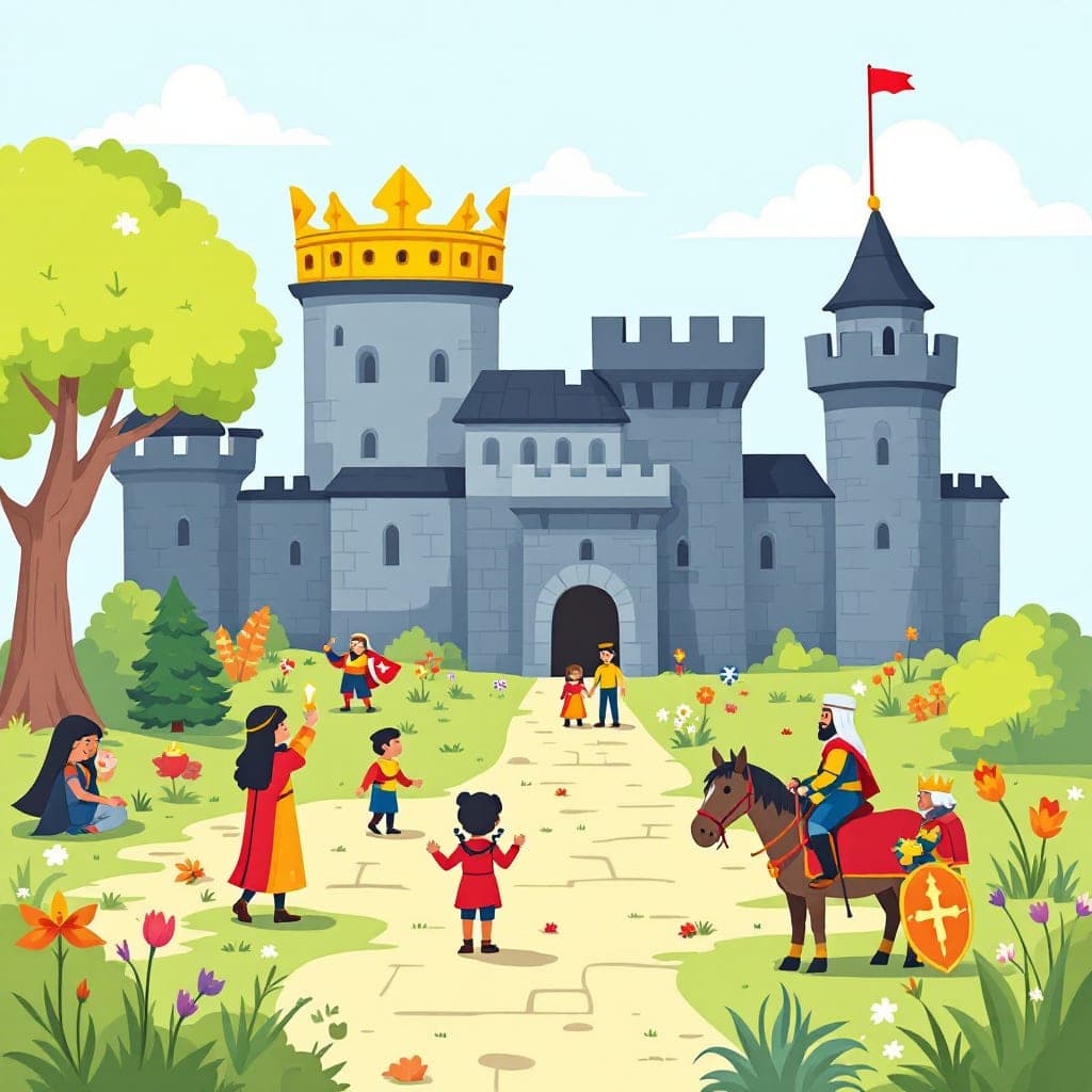 What Is a Monarch?: William the Conqueror becoming King; role of castles in ruling