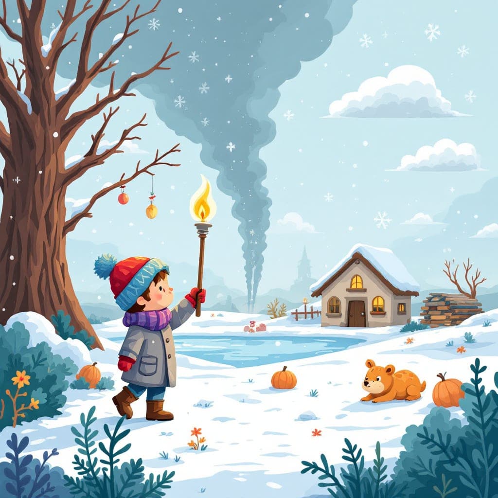 Winter Science & Weather, Explore winter weather, snowflakes, animal hibernation, and the water cycle with hands-on science worksheets for every grade.