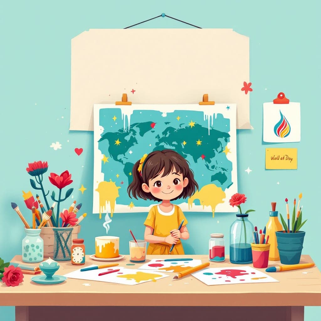 World Art Day: Celebrating art and creativity, classroom activities
