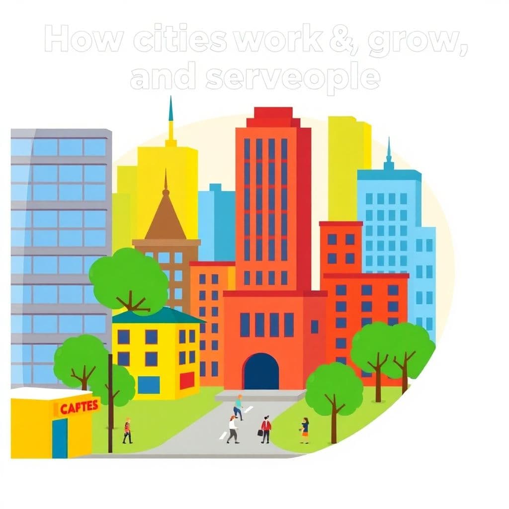 World Cities Day: How cities work, grow, and serve people, classroom activities