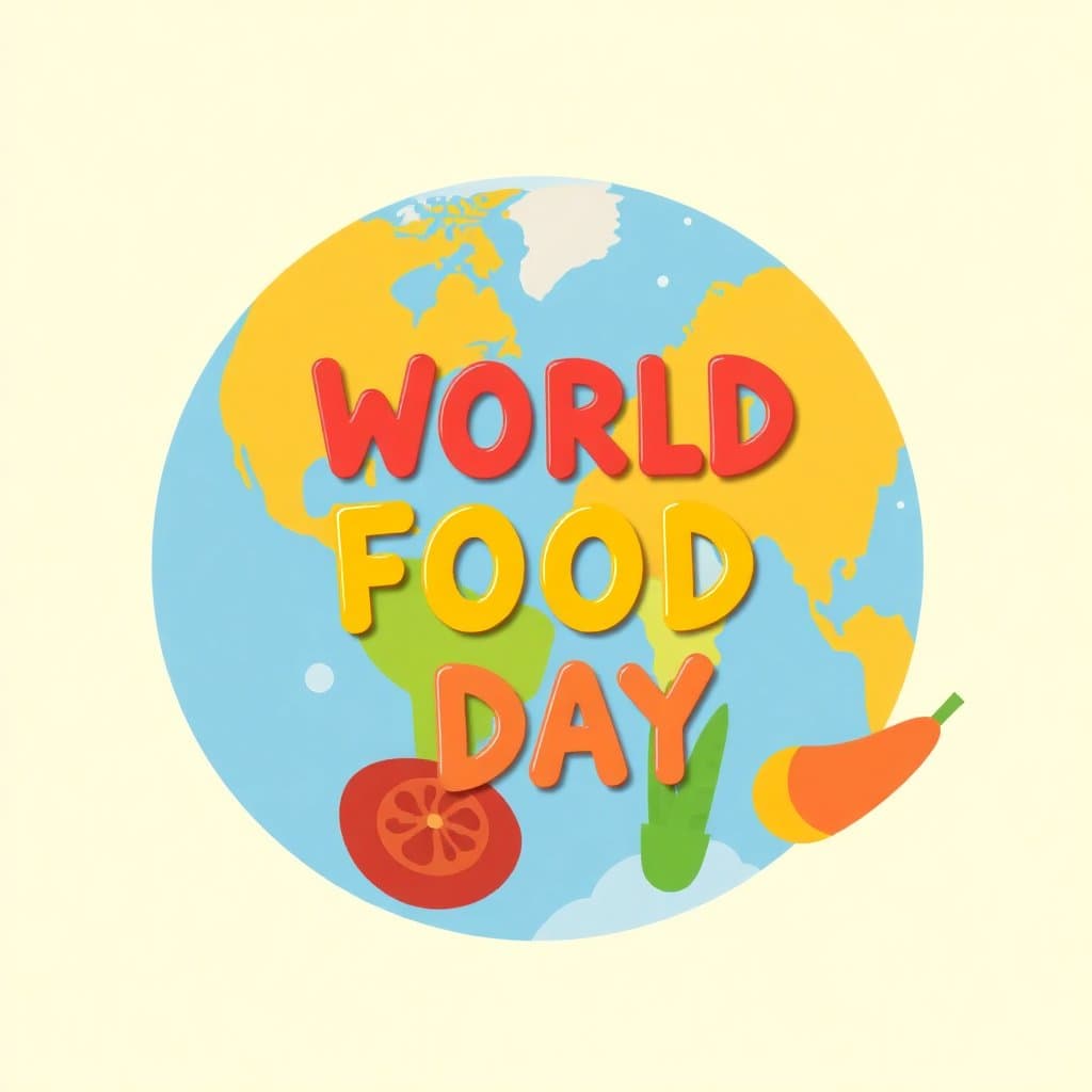 World Food Day, World Food Day (October 16) highlights global hunger and food security. Explore where food comes from, nutrition, food systems, and how we can reduce food waste., classroom activities