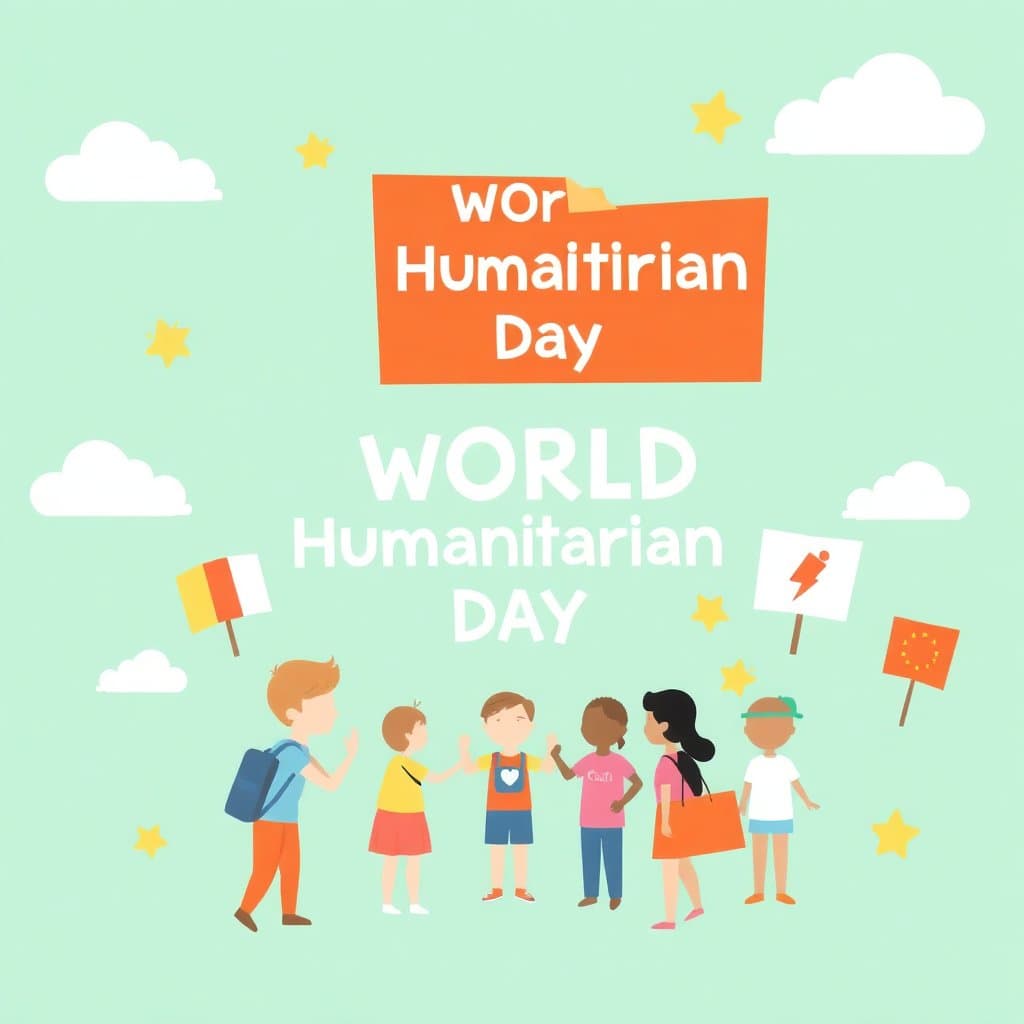 World Humanitarian Day, World Humanitarian Day (August 19) honors those who help others during crises. Explore community helpers, global citizenship, and empathy through reading and writing activities.