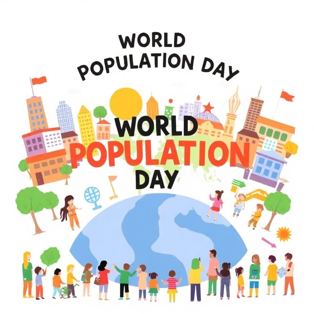 World Population Day, World Population Day (July 11) explores how human population growth affects resources, cities, and our planet. Use data worksheets, graphs, and social studies activities.
