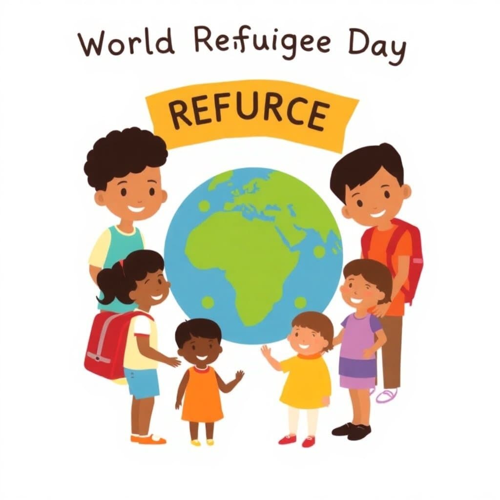 World Refugee Day, World Refugee Day (June 20) honors the courage and resilience of refugees worldwide. Use age-appropriate reading passages on empathy, belonging, and global citizenship., classroom activities
