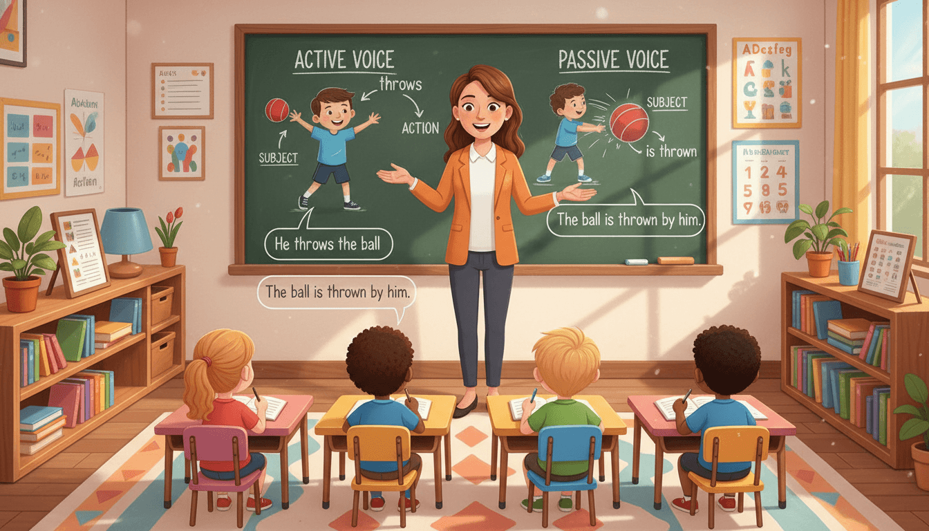 Active Voice and Passive Voice