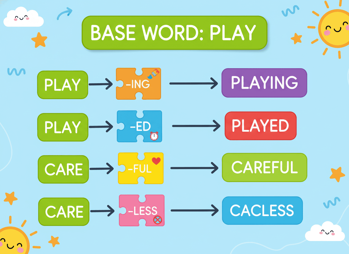 Suffix in the classroom