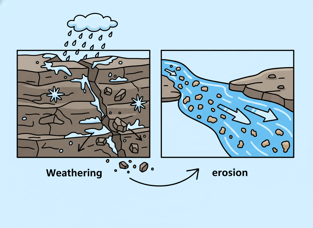 Weathering and Erosion in the classroom