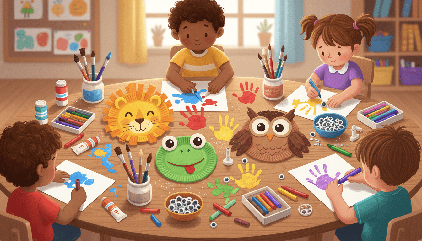 Animal Crafts for Kids: Easy Projects That Teach Science