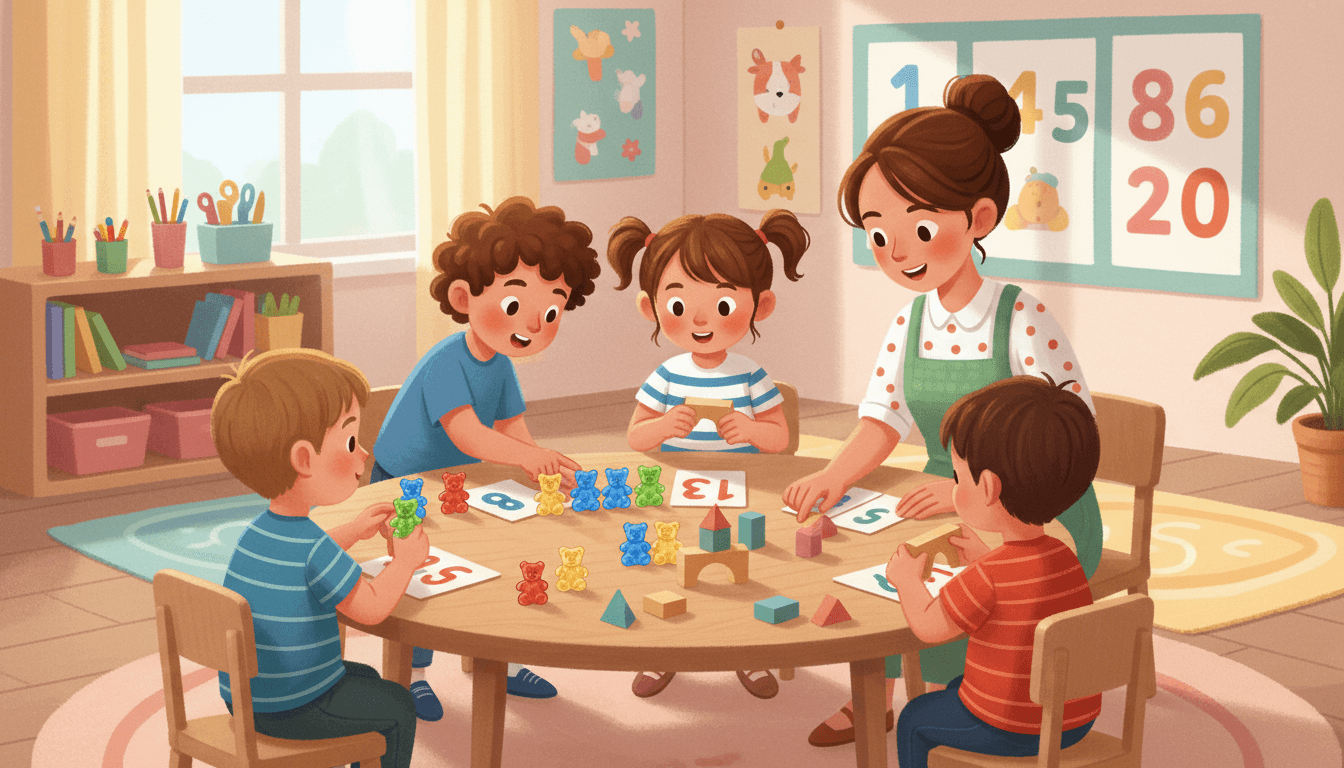 Teaching Counting to Preschoolers: Activities That Build Number Sense