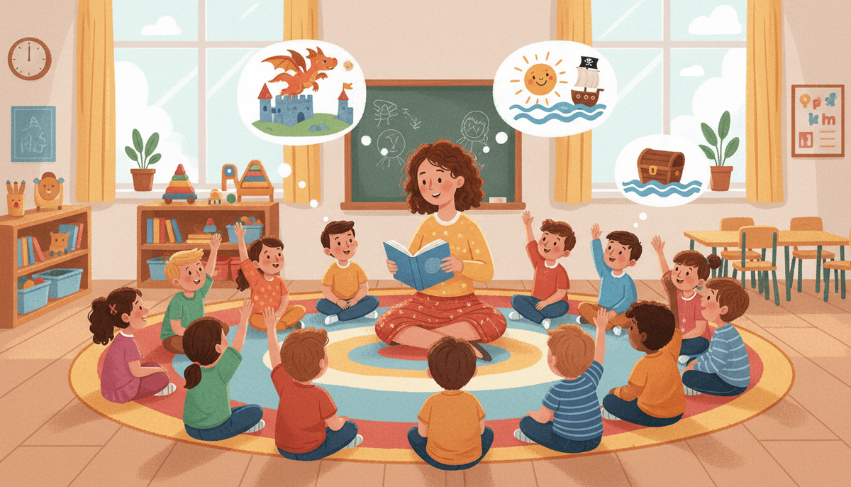 How to Teach Reading Comprehension to Kindergartners