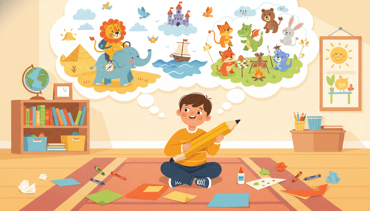 Kindergarten Writing Prompts: 50 Fun Ideas That Get Kids Writing