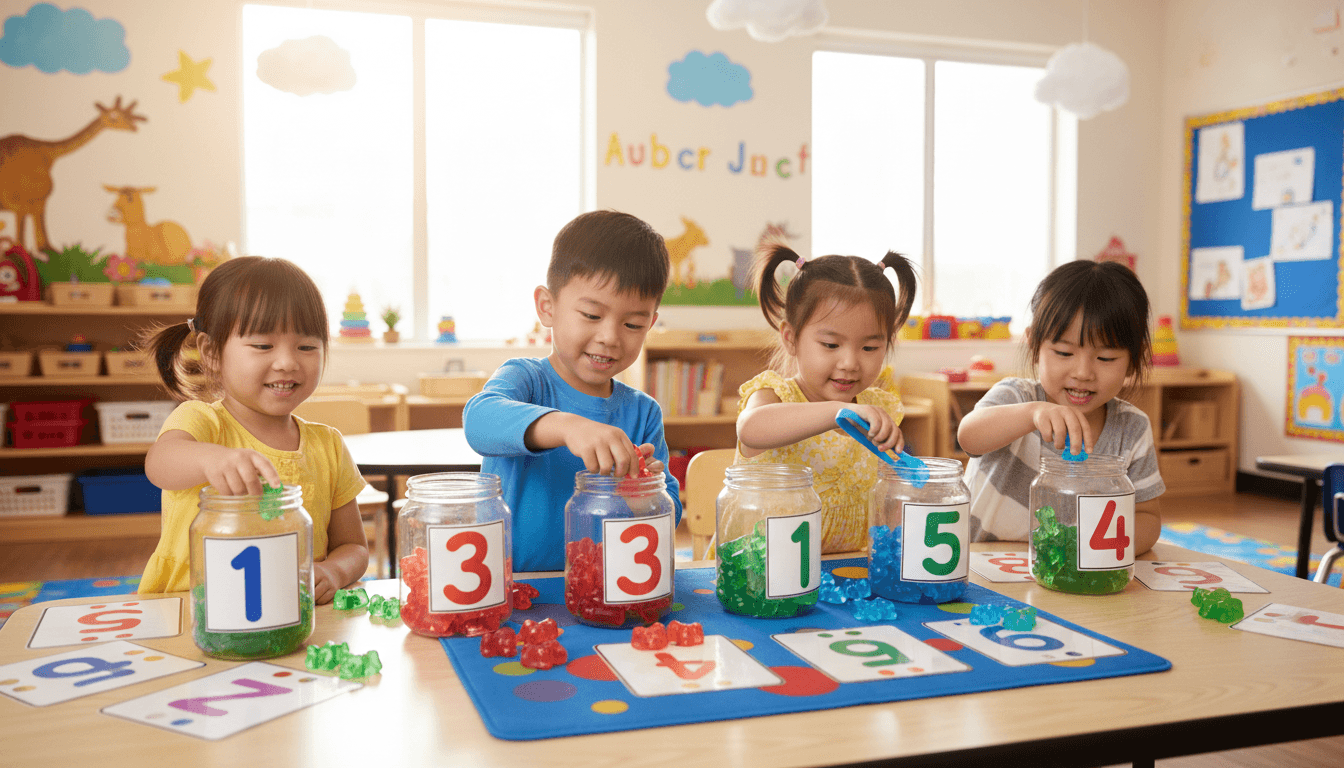Number Activities for Pre-K: Counting, Sorting, and Early Math