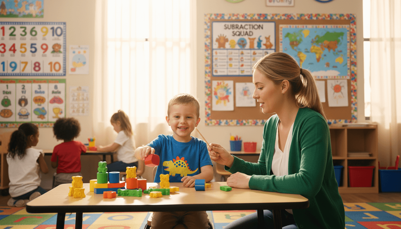 Teaching Subtraction to Kindergartners: What Actually Works