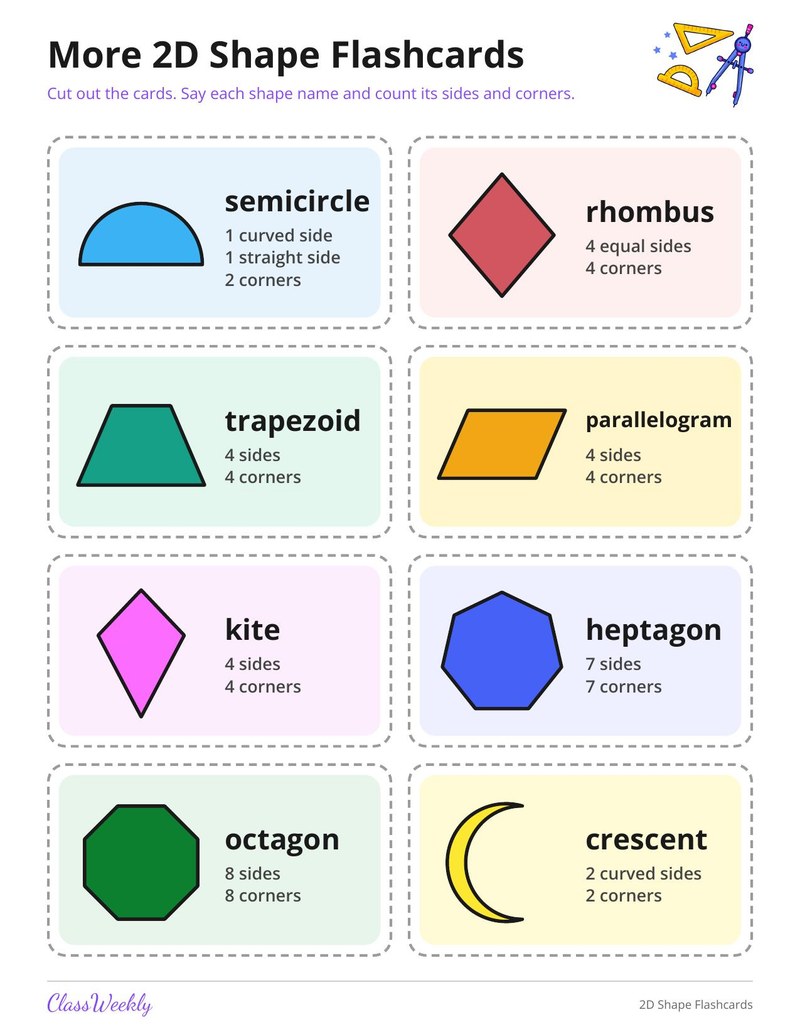 2D Shape Flashcards