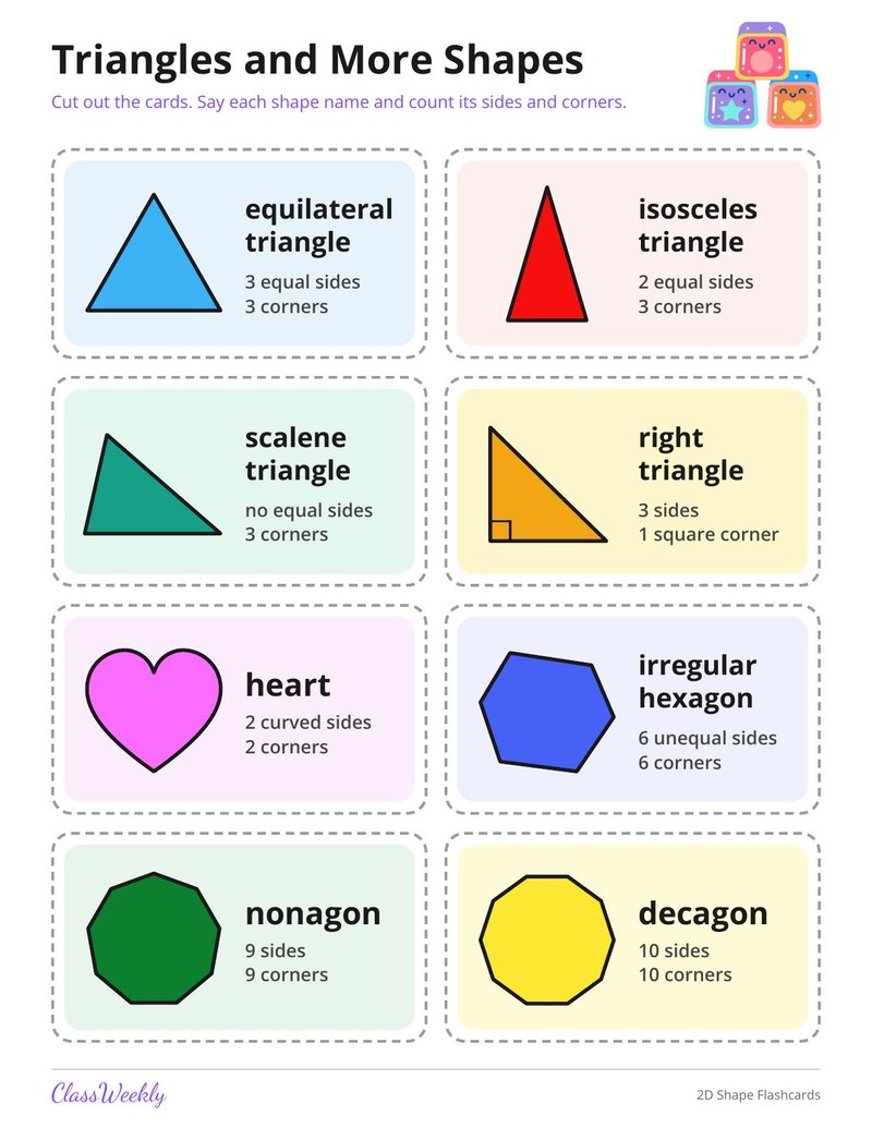2D Shape Flashcards