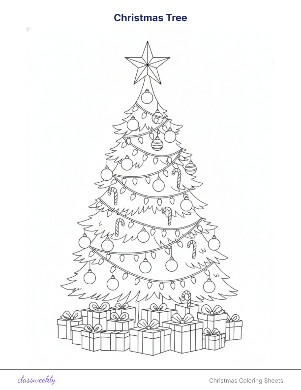 Christmas Coloring Sheets