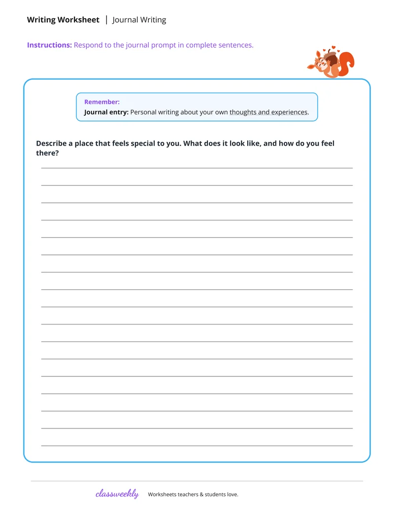 Journal writing