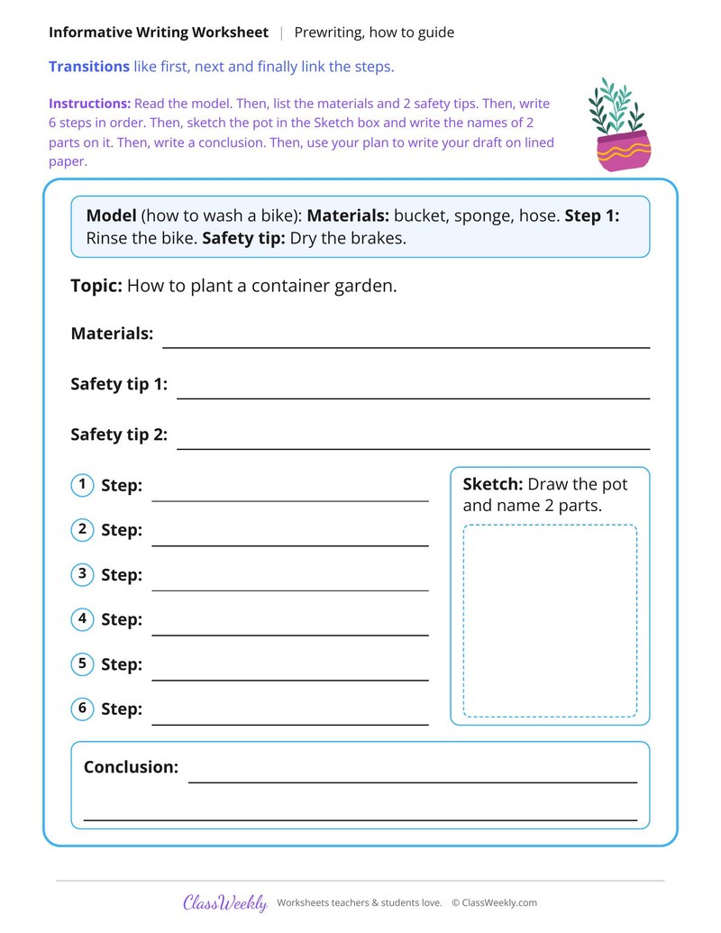 Plan a How To Guide With Materials and Safety Tips