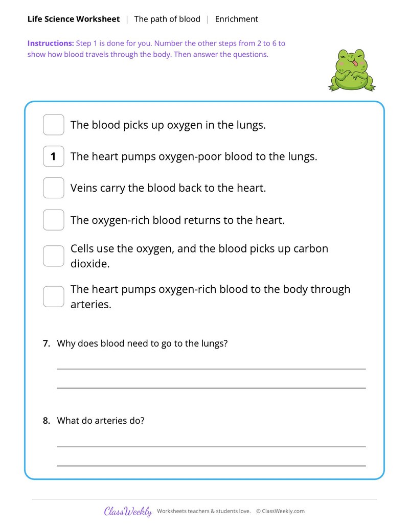 Life Science: The path of blood
