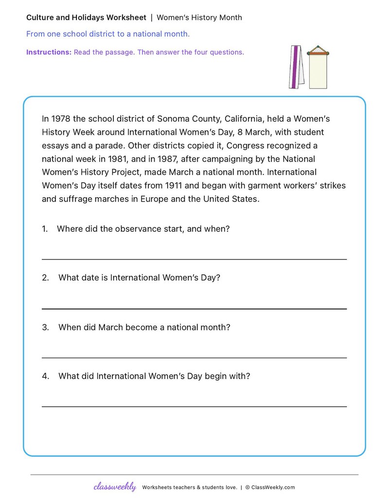 Women's History Month