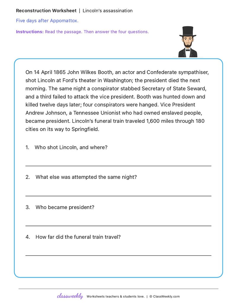 Lincoln's assassination