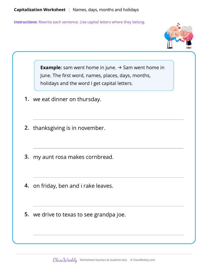 Capitalization, holidays - Thanksgiving