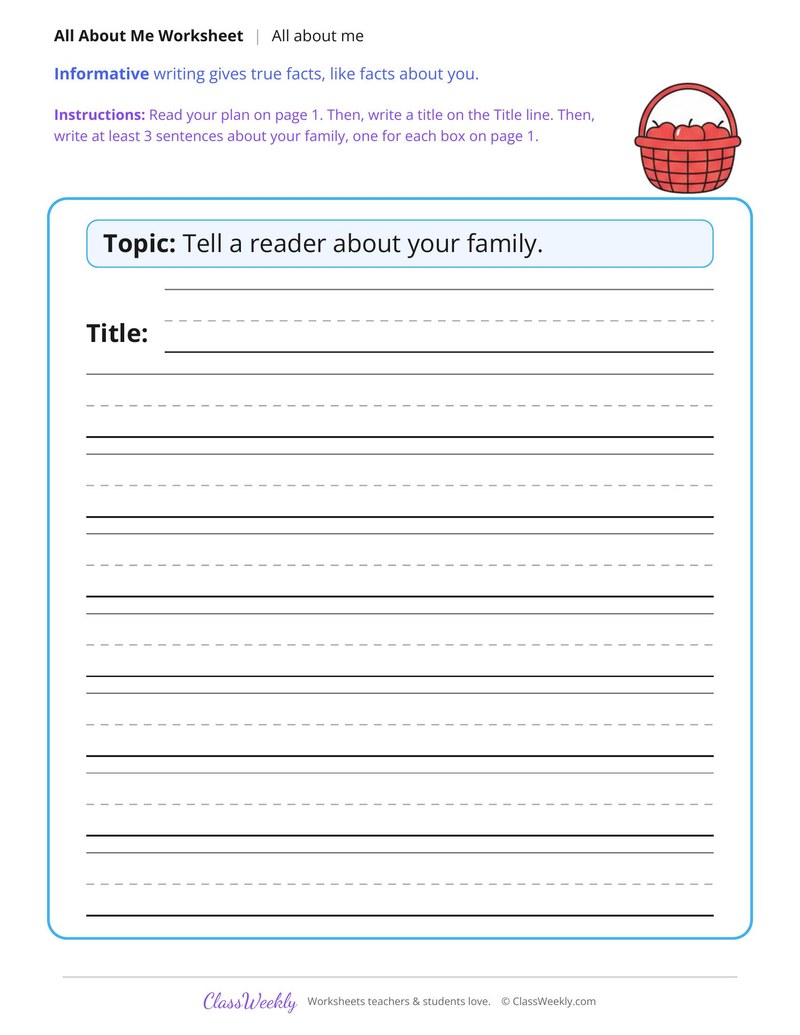 My Family Writing - Page 2