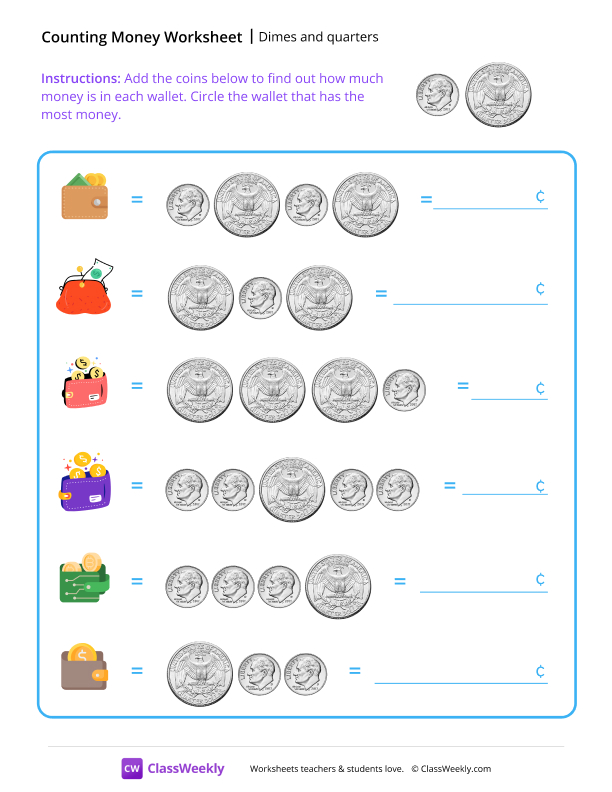 Dimes and Quarters