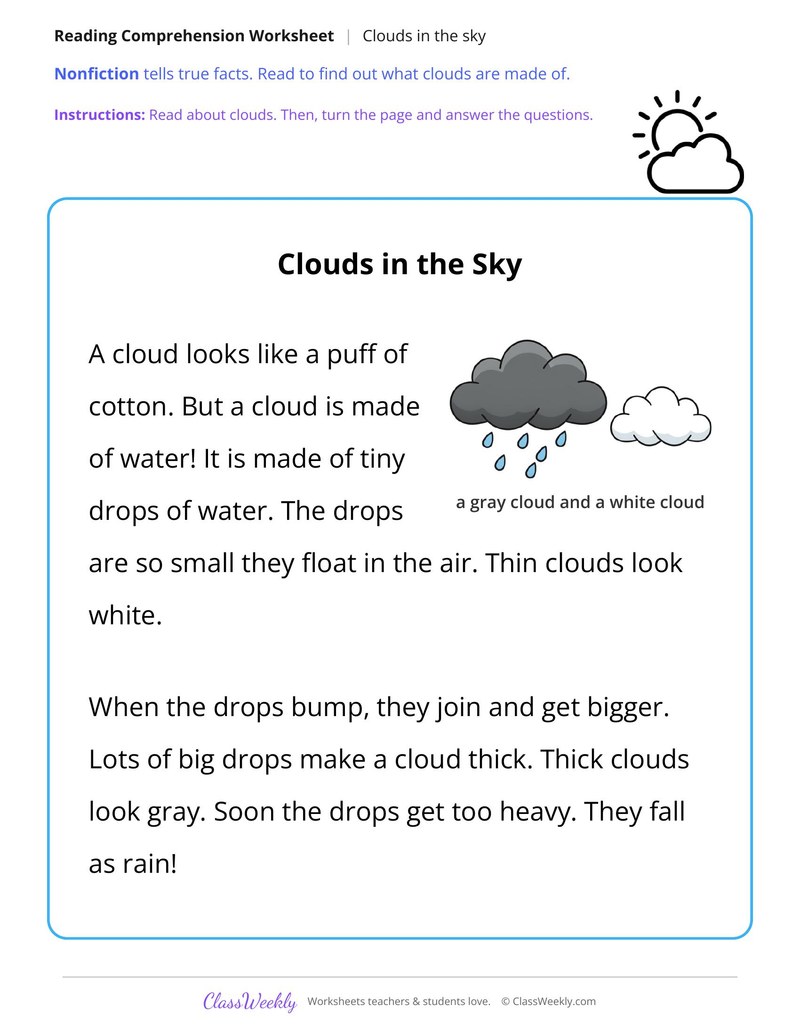 Clouds in the Sky (Short Read) - Page 1