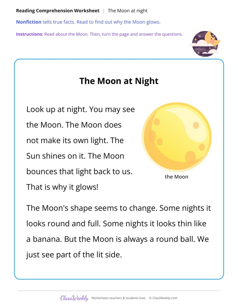 The Moon at Night (Short Read) - Page 1