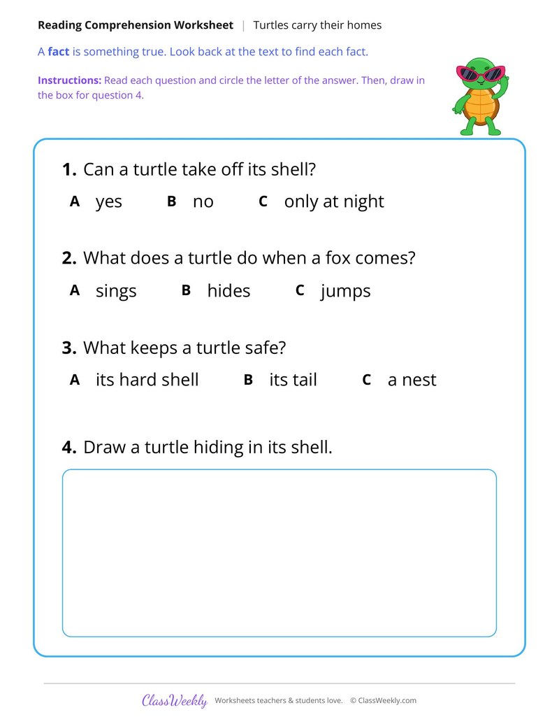 Turtles Carry Their Homes (Short Read) - Page 2