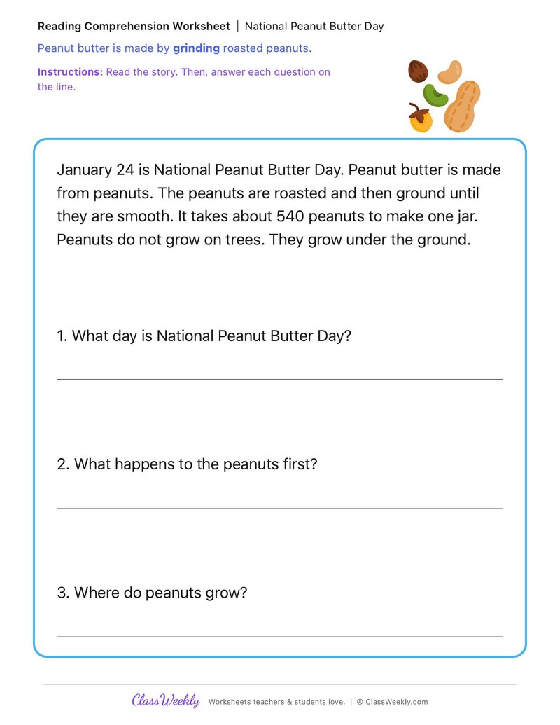 National Peanut Butter Day