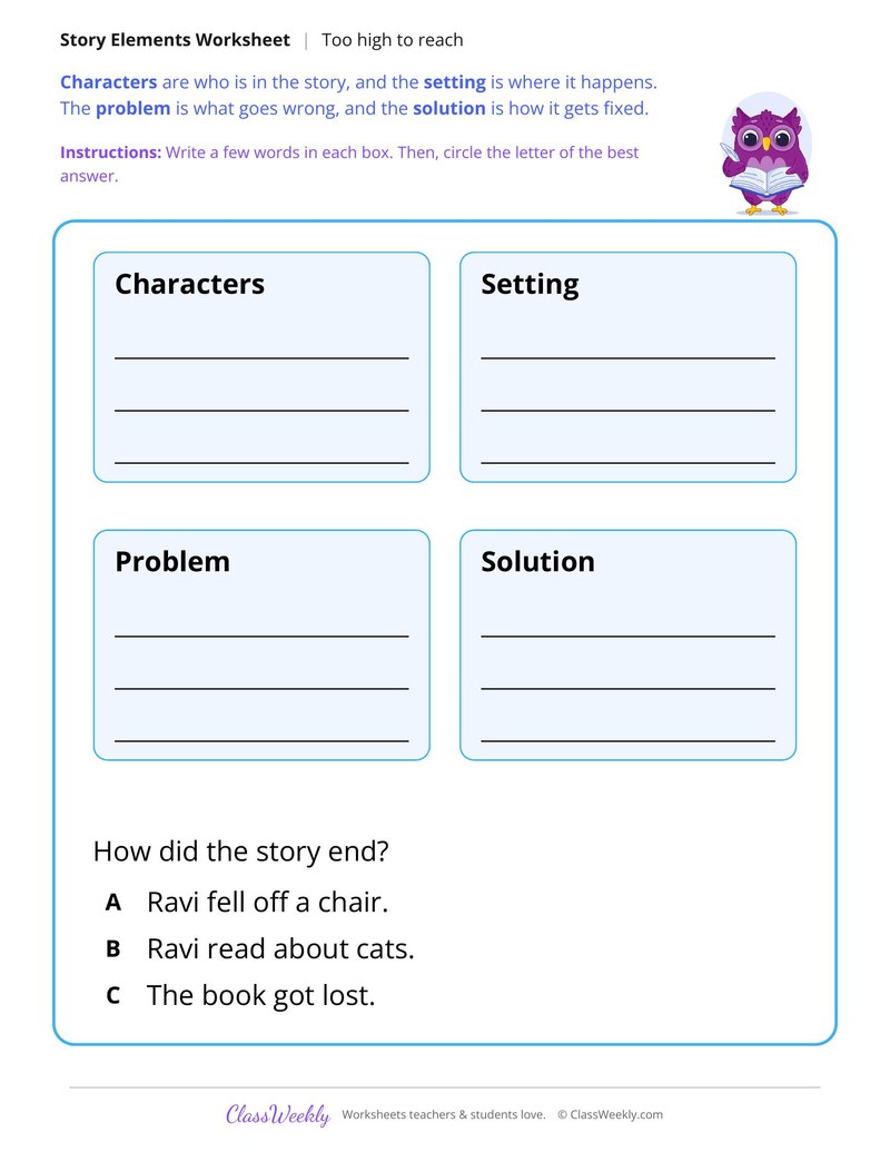 Too High to Reach (Story Map)