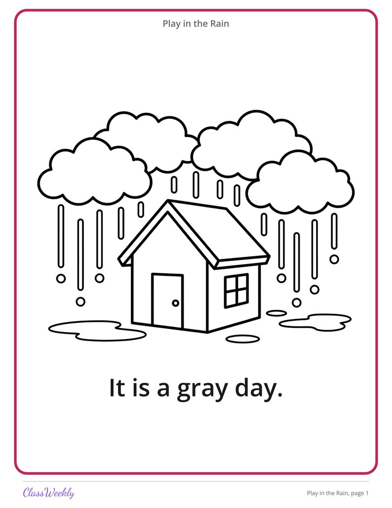 Play in the Rain: AI and AY Decodable Reader - Page 2
