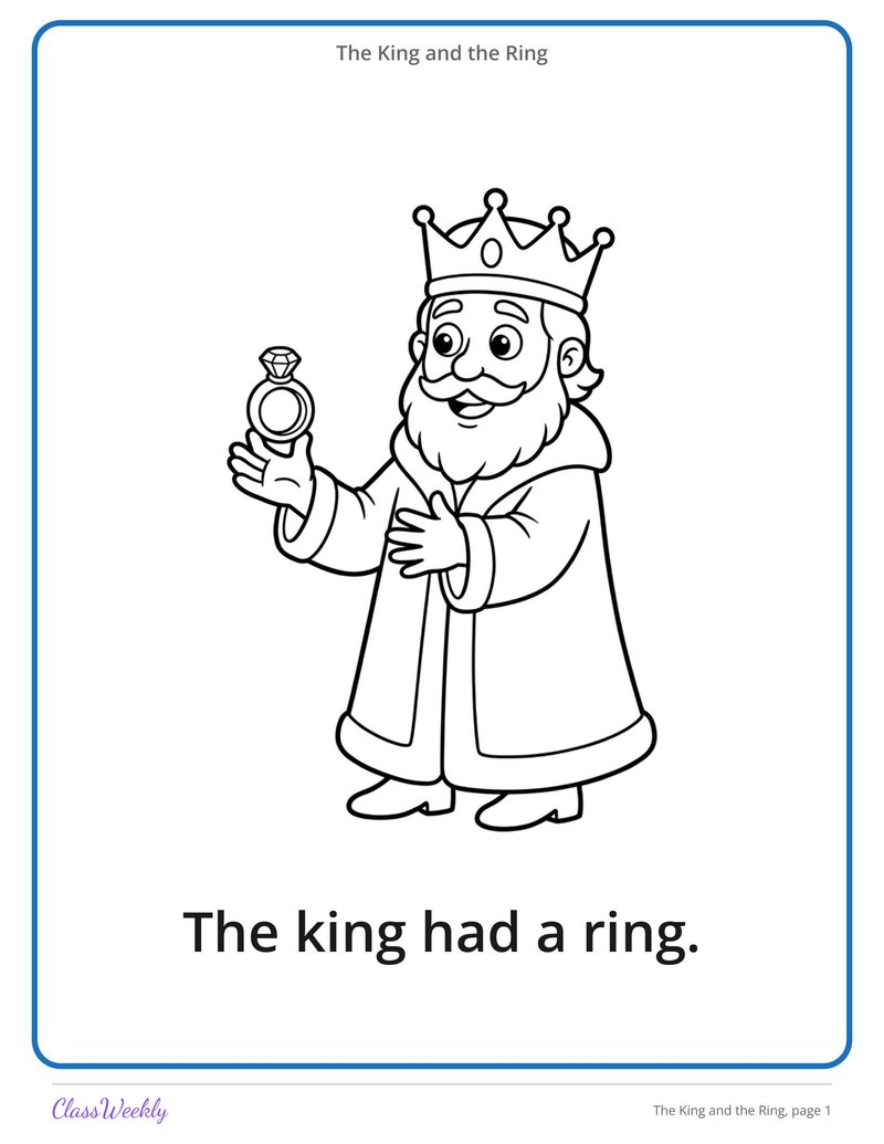 The King and the Ring: NG Decodable Reader