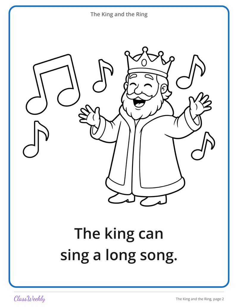 The King and the Ring: NG Decodable Reader