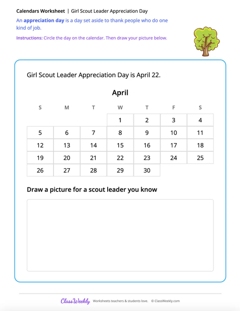 Girl Scout Leader Appreciation Day