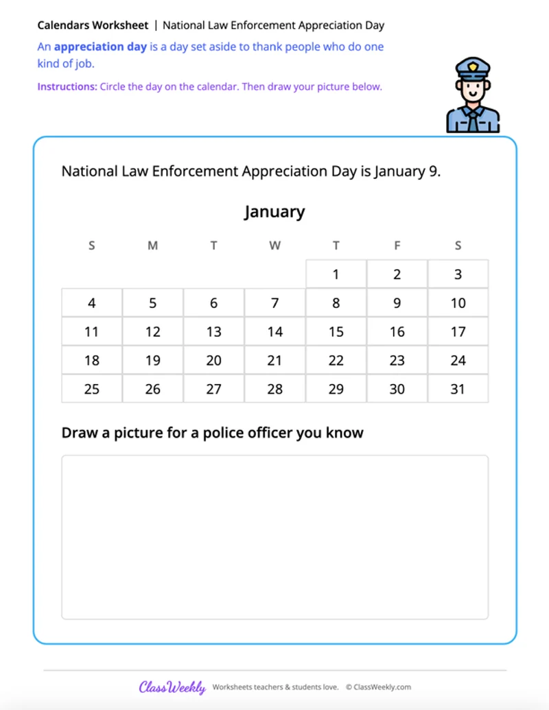 National Law Enforcement Appreciation Day