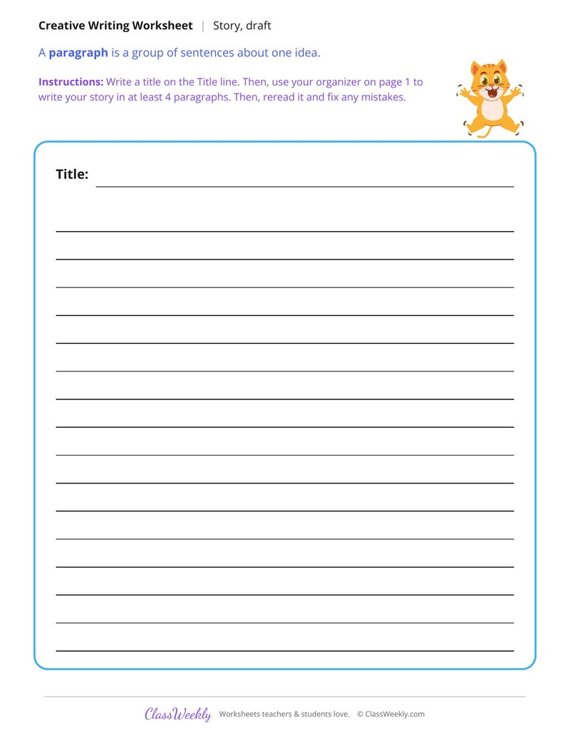 The Wishing Well Story Writing - Page 2