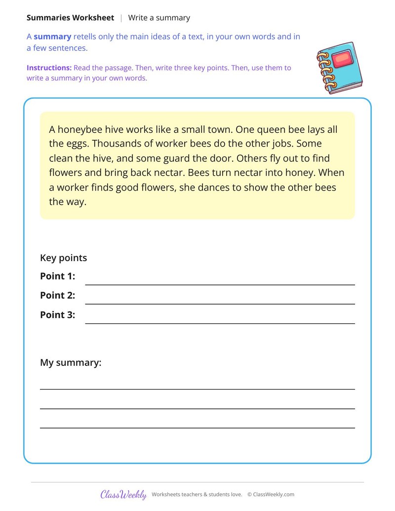 Write a Summary