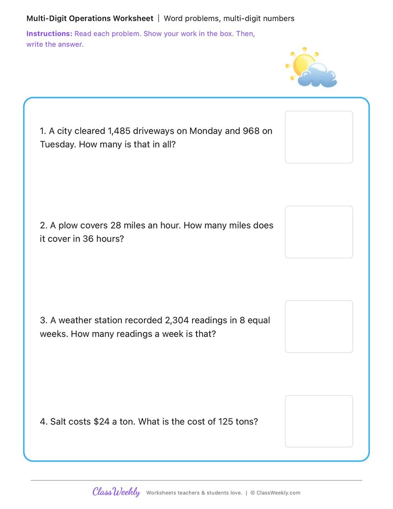 Winter Science & Weather