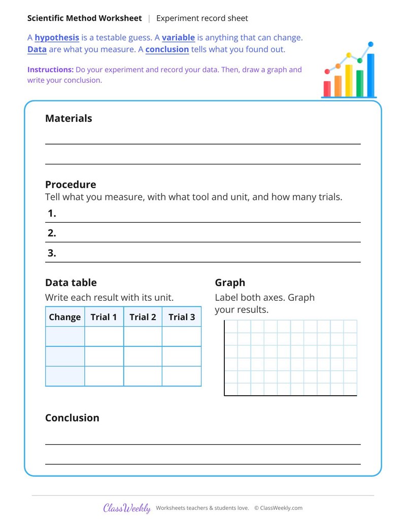 Experiment Record Sheet (3-5)