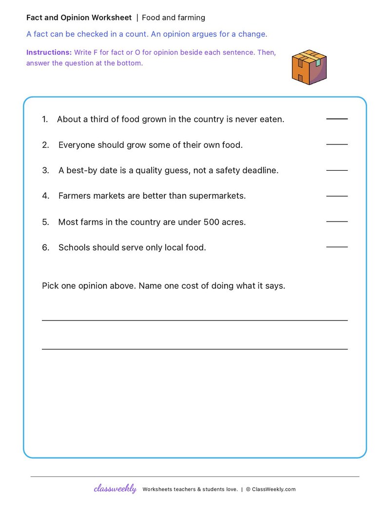 Food and farming